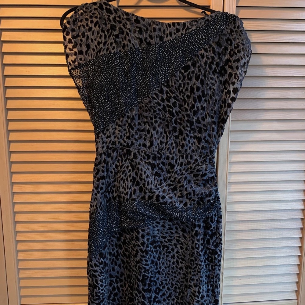 Reiss mixed pattern dress